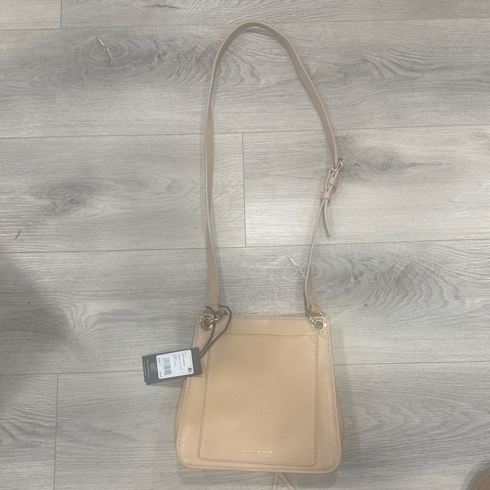 Rebecca Minkoff Beige Leather Crossbody Bag